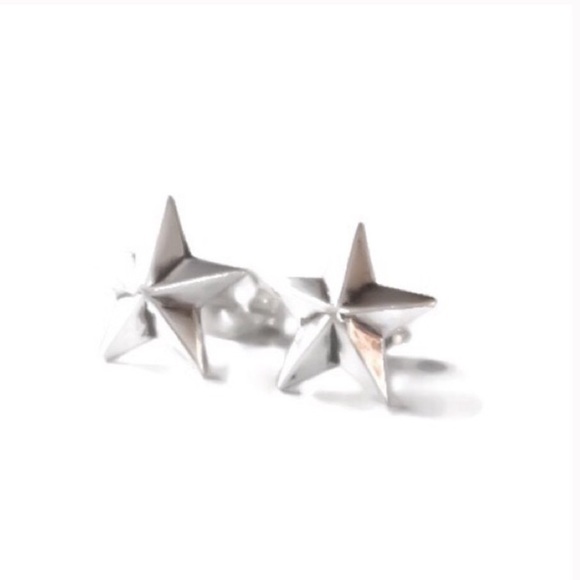 Jewelry - Sterling Silver Star Studs